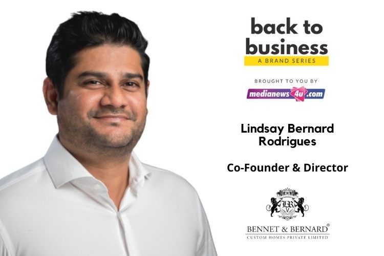 Goa, India's tourism capital will continue to be the most sought-after destination for the investors to invest in a holiday home: Lindsay Bernard Rodrigues, Bennet & Bernard Group