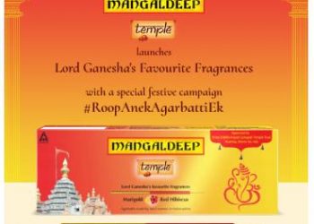ITC’s Mangaldeep  launches ‘Mangaldeep Temple – Lord Ganesha’s favourite fragrances Agarbatti’ pack