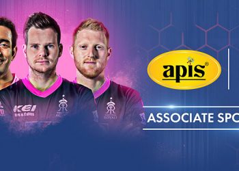 APIS Honey announces its partnership with Rajasthan Royals for IPL 2020