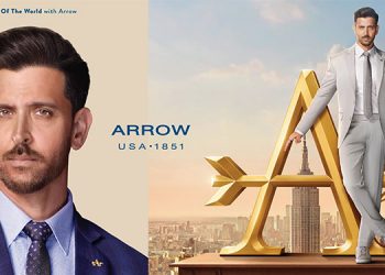 Arvind's brand ARROW ties up with Hrithik Roshan