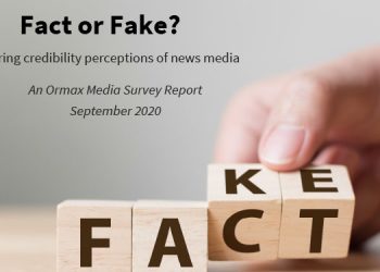 Fake news is a major concern for 61% news consumers in India, says Ormax Media’s ‘Fact or Fake?’ Survey on Credibility of News Media