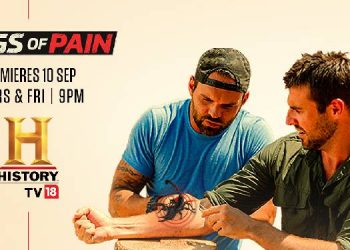 HistoryTV18’s ‘Kings of Pain’ voluntarily endure excruciating pain, in the service of science