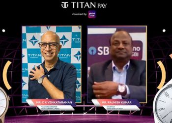 Titan Company with SBI launches India’s first contactless payment watches