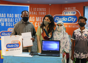 Radio City gifts Laptops to the needy students through City Ki Tech-Shaala