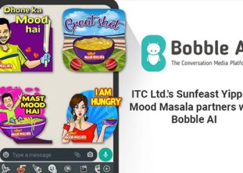 ITC Ltd s Sunfeast YiPPee! Mood Masala partners with Bobble AI to add a zing to cricket chatter through interesting AI based stickers