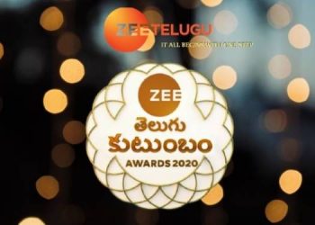 Zee Telugu to telecast 10th Zee Telugu Kutumbam Awards on 1st November