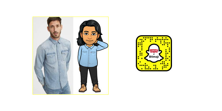 Bitmoji joins hand with Levis to launch their collection digitally