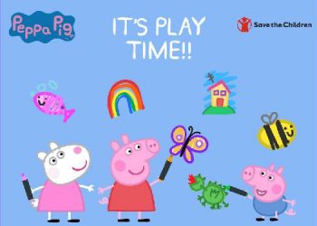 Save the Children promotes Right to Play; Names Peppa Pig as Child Ambassador