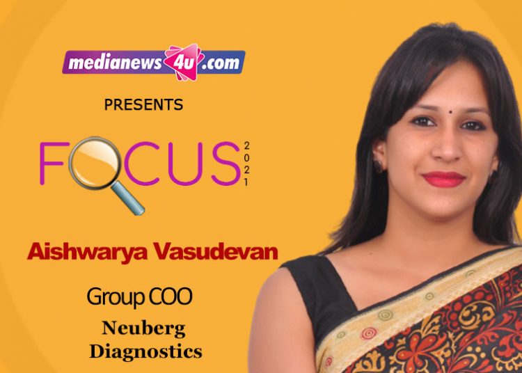 Aishwarya Vasudevan, Group Chief Operating Officer, Neuberg Diagnostics