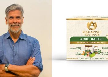 Milind Soman named Brand Ambassador for Maharishi Amrit Kalash