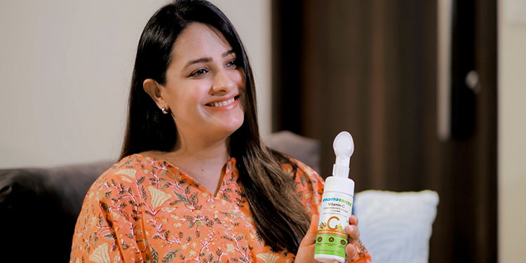 Mamaearth partners with Anita Hassanandani for the brands personal care and hair care