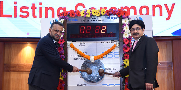 RailTel shares close 29% up amidst market sell-off