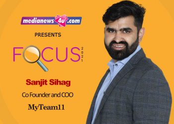 Sanjit Sihag, Co Founder and Chief Operating Officer, MyTeam11