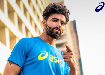 ASICS ropes in Indian Cricketer Ravindra Jadeja as Brand Ambassador