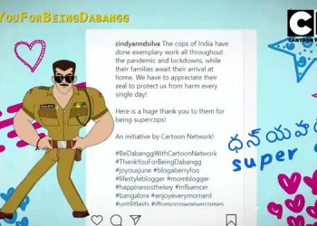 Cartoon Network's latest campaign #ThankYouForBeingDabangg receives participation across India
