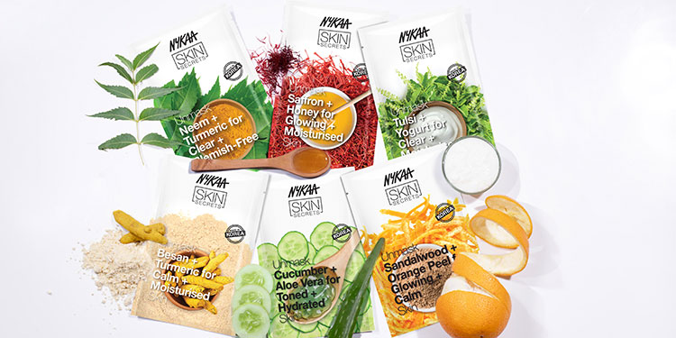 Nykaa Naturals Expands its Sheet Masks Portfolio with 6 new Variants