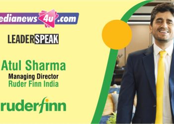 We are now living in a world that’s possibly—as marketing pundits say –a digitally connected world: Atul Sharma, Ruder Finn India