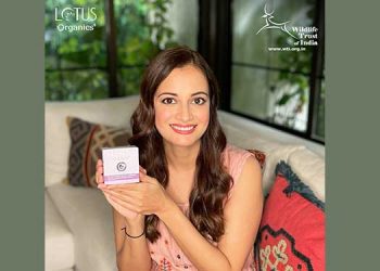 Lotus Organics+ campaign with actress Dia Mirza and Wildlife Trust of India to celebrate sustainable September