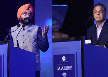 Dr R S Sodhi honoured with the IAA Business Leader of the Year Award; Raj Nayak inducted into the IAA Hall of Fame