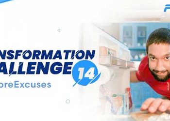 Fittr gives its users #NoMoreExcuses to participate in its 14th Transformation Challenge