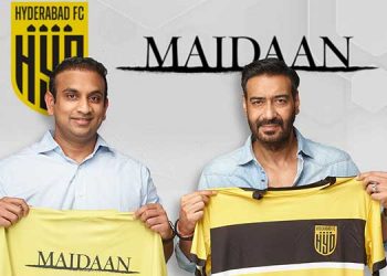 Hyderabad FC Announces Unique Partnership with Maidaan movie