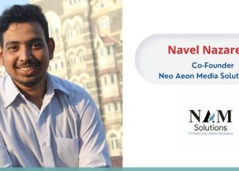 Navel Nazareth, the Co-Founder, and Spokesperson of Neo Aeon Media Solutions LLP