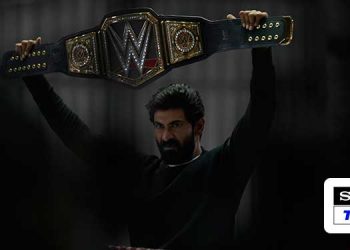 South Superstar, Rana Daggubati, films a new WWE campaign for Sony Ten 4 in Secunderabad