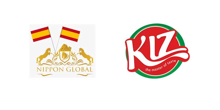 Spain based Nippon Global announces Partnership With KIZ Foods