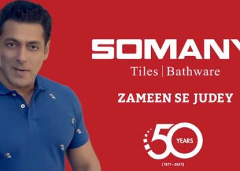 Somany Ceramics and Salman Khan comes back with a Bang with their Brand Campaign 'Zameen Se Judey'