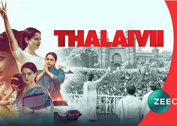 Zee Cinema to bring the World Television Premiere of Thalaivii on 25th December