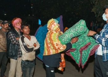 Dreamz Production House spreading warmth with blanket distribution drive on New Year