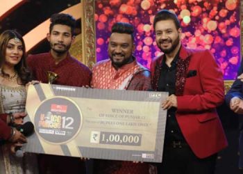 Gurmeet Singh wins PTC Voice of Punjab