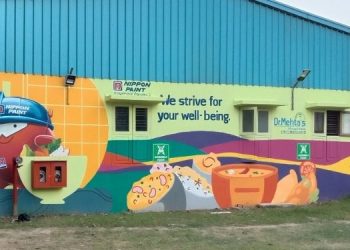 Nippon Paint beautifies Dr. Mehta Hospital giving it a new lease of life