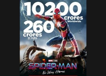 Spider-Man: No Way Home clocks 260 Crores GBOC at the Indian Box Office