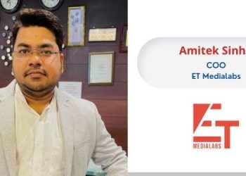 Amitek Sinha, COO, ET Medialabs