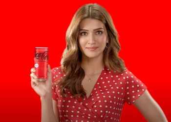 Coca-Cola India promotes the new Coca-Cola Zero Sugar with a campaign featuring Kriti Sanon