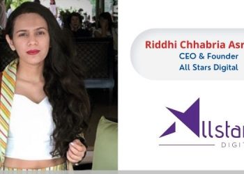 Riddhi Chhabria Asrani, CEO & Founder of All Stars Digital