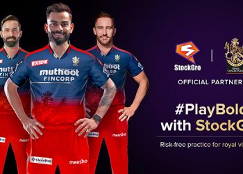 StockGro Signs Up as the Official Sponsor of Royal Challengers Bangalore