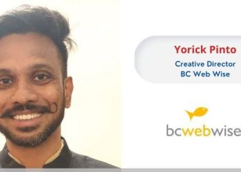 Yorick Pinto, Creative Director, BC Web Wise