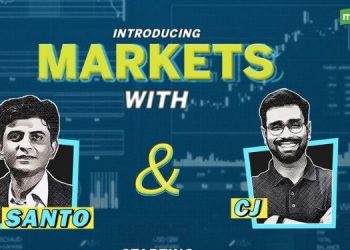 Moneycontrol brings to its viewers their first ever live show - Markets with Santo & CJ