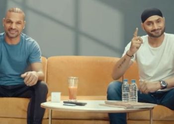 Symphony ropes in cricketers Harbhajan Singh and Shikhar Dhawan for an AI-led campaign