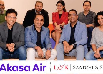 L&K Saatchi & Saatchi bags creative mandate of Akasa Air