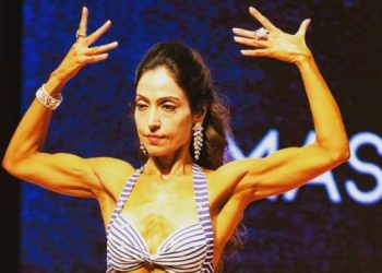 Flexing her way to fitness and fame