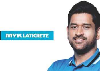 MYK Laticrete onboards MS Dhoni as brand ambassador