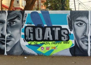 MTV India celebrates the titans of the FIFA World Cup through graffiti artwork