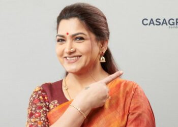 Casagrand ropes in Kushboo Sundar to endorse its residential project 'Casagrand Flagship' at Pallikaranai
