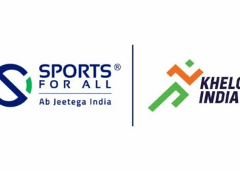 Sports For All associates with Khelo India Youth Games as powered by sponsor