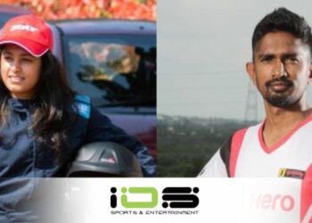IOS Sports & Entertainment Onboards Indian Rally Racers Pragathi Gowda and Yuva Kumar