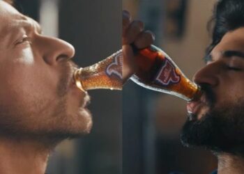 Thums Up urges to taste the drink from glass bottle for ultimate Toofan experience