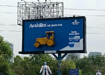 Araldite showcases its superior bonding strength with OOH campaign